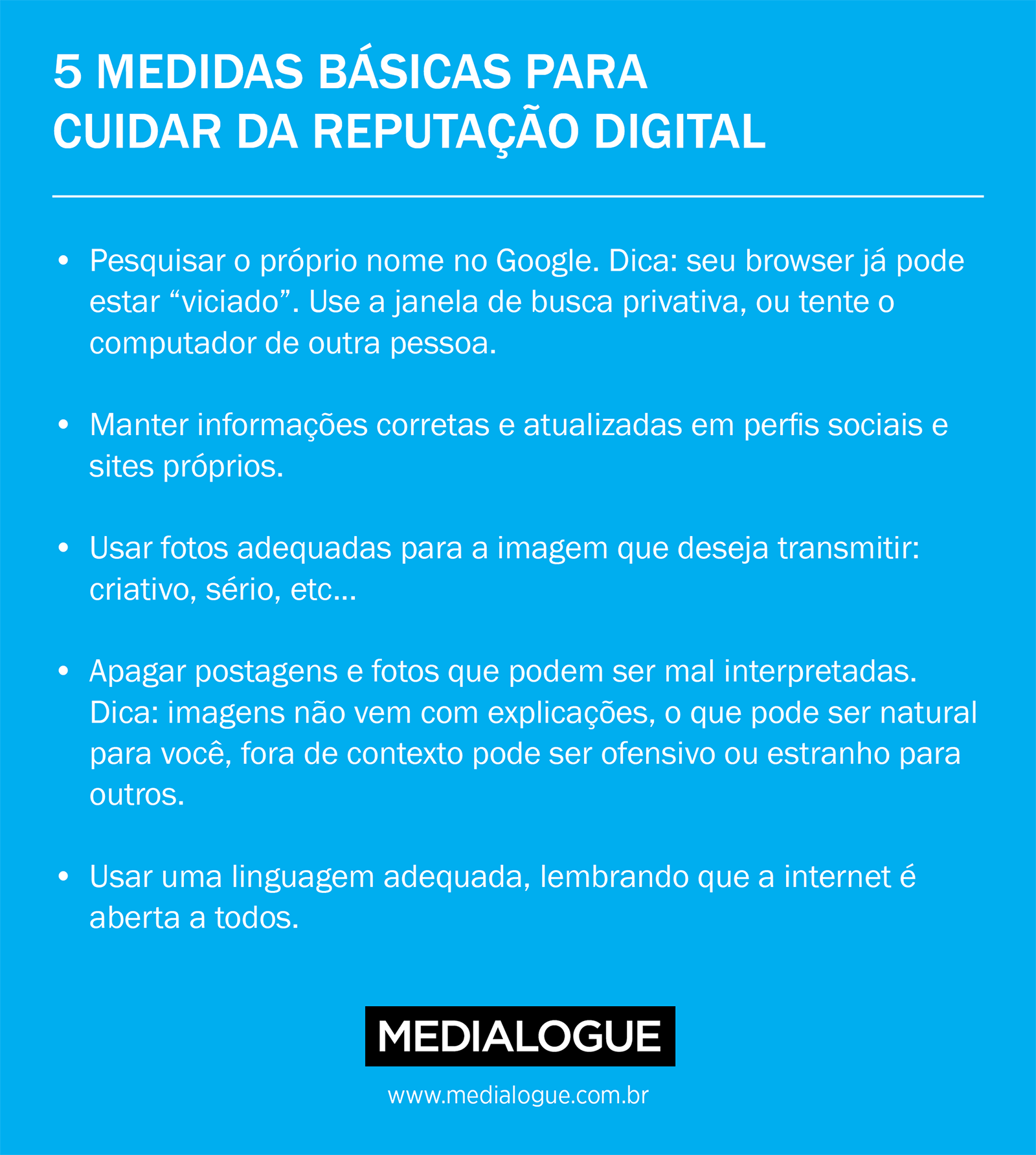 Como remover conteúdos negativos da internet - Medialogue Digital